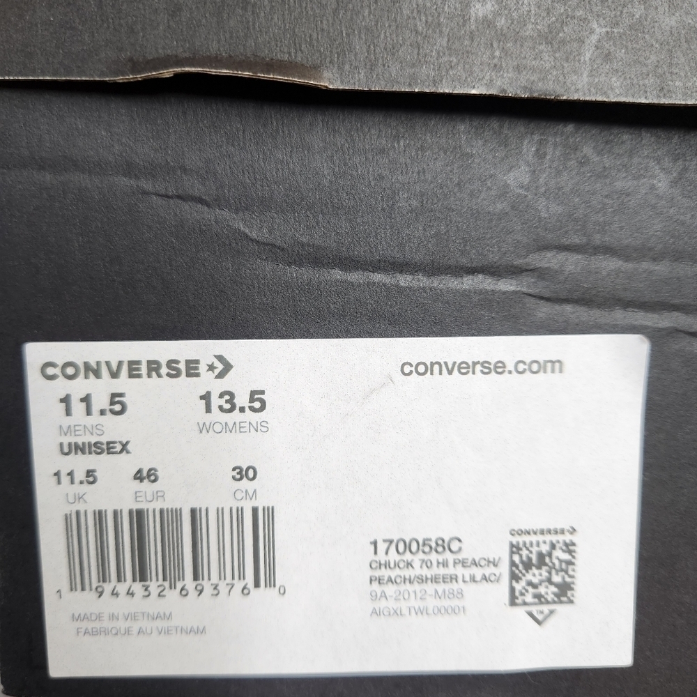 New Converse Patchwork Chuck 70 High Top Patchwor… - image 11